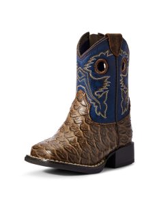 Dětské Westernové Boty Ariat Stompers Orlando Hnědé | DOGBK-7954