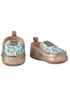 Dětské Westernové Boty Ariat Stompers Piper Cruiser Tyrkysové Metal Tyrkysové | PZWUS-6284