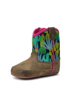 Dětské Westernové Boty Ariat Stompers Roswell Hnědé | VIQPS-7058