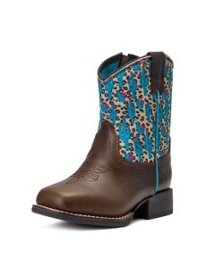 Dětské Westernové Boty Ariat Stompers Sonora Hnědé | EGPWT-8294