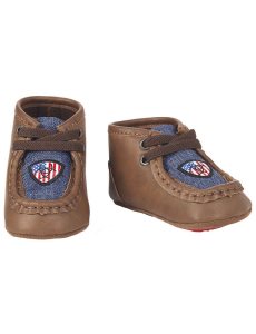 Dětské Westernové Boty Ariat Stompers Usa Spitfire Hnědé | OHDBS-3617