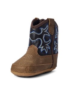 Dětské Westernové Boty Ariat Stompers Warren Hnědé | RHXMS-3570