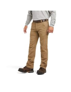 Pánské Kalhoty Ariat FR M5 Rovný Stretch DuraLight Platene Stackable Rovný Leg Hnědožlutý | LXROZ-93