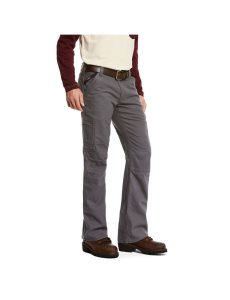 Pánské Kalhoty Ariat FR M5 Rovný Stretch DuraLight Platene Stackable Rovný Leg Šedé | OWBVY-8472