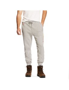 Pánské Kalhoty Ariat FR Pracovní Sweatpants Šedé | IQJRU-9043