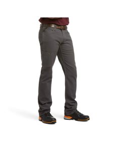 Pánské Kalhoty Ariat Rebar M4 Low Rise DuraStretch Made Tough Stackable Rovný Leg Šedé | ERQMX-4325