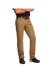 Pánské Kalhoty Ariat Rebar M4 Low Rise DuraStretch Made Tough Stackable Rovný Leg Hnědožlutý | OMUKR
