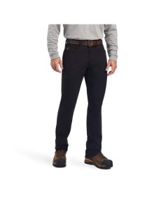Pánské Kalhoty Ariat Rebar M4 Low Rise DuraStretch Made Tough Stackable Rovný Leg Černé | OXVGA-4025