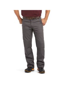 Pánské Kalhoty Ariat Rebar M4 Relaxed DuraStretch Platene Utility Boot Cut Šedé | HXJGE-2417