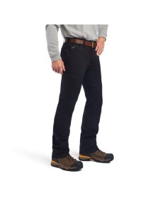 Pánské Kalhoty Ariat Rebar M7 DuraStretch Made Tough Rovný Černé | ZDUTM-9547