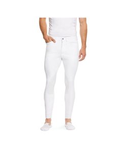 Pánské Kalhoty Ariat Tri Factor Grip Knee Patch Breech Bílé | QZLAP-0942