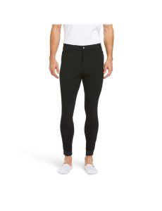 Pánské Kalhoty Ariat Tri Factor Grip Knee Patch Breech Černé | TFIAJ-2534
