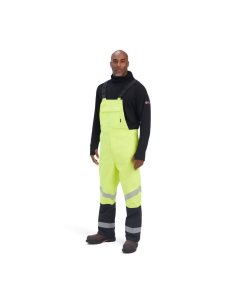 Pánské Kalhoty s Náprsenkou Ariat FR Hi-Vis Nepromokavé Žluté | XFJYH-7829