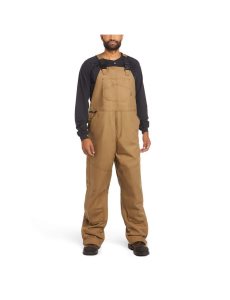 Pánské Kalhoty s Náprsenkou Ariat FR Insulated 2.0 Hnědožlutý | HBAMN-3071