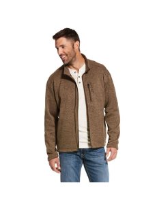 Pánské Kardigan Ariat Caldwell Full Zip Hnědožlutý | HLEIK-9538