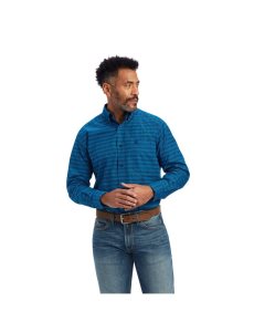 Pánské Kostýmové Košile Ariat Beasley Classic Fit Blankyt | XLJPZ-1635