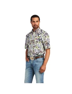 Pánské Kostýmové Košile Ariat Blaine Classic Fit Bílé | JCAYN-6507