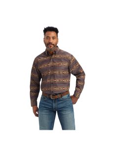 Pánské Kostýmové Košile Ariat Fletcher Classic Fit Claret | CVGBT-0957