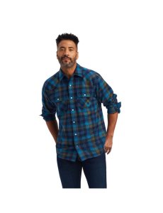 Pánské Kostýmové Košile Ariat Halstead Retro Fit Tyrkysové | SENOH-7621