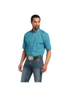 Pánské Kostýmové Košile Ariat Izan Classic Fit Viacfarebný | ITUXV-8267