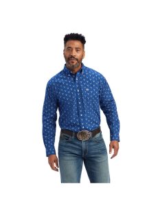 Pánské Kostýmové Košile Ariat Jai Classic Fit Královská Modrá Blankyt | ALPCS-0573
