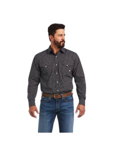 Pánské Kostýmové Košile Ariat Max Classic Fit Černé | JQULS-3296