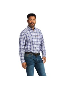 Pánské Kostýmové Košile Ariat Pro Series Diego Classic Fit Blankyt Indigo | CPVBR-1263