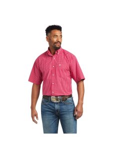 Pánské Kostýmové Košile Ariat Pro Series Miles Classic Fit Světle Růžové | CRBHQ-4028