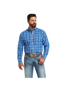 Pánské Kostýmové Košile Ariat Pro Series Mason Classic Fit Blankyt | EWSCJ-3218