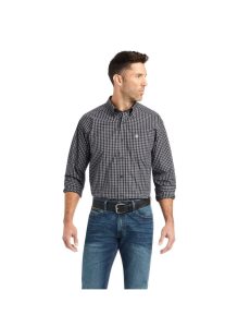 Pánské Kostýmové Košile Ariat Pro Series Kyrie Classic Fit Černé | GBANO-0879