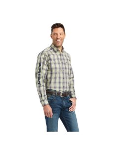 Pánské Kostýmové Košile Ariat Pro Series Team Mabry Classic Fit Zelene | HPWMU-2185