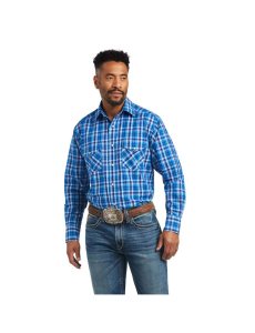 Pánské Kostýmové Košile Ariat Pro Series Mason Classic Fit Blankyt | IZRSM-8275