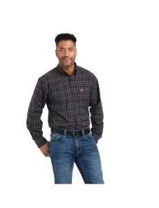 Pánské Kostýmové Košile Ariat Pro Series Wilder Stretch Fitted Černé | MKGHD-0137