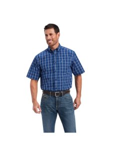 Pánské Kostýmové Košile Ariat Pro Series Naveen Classic Fit Královská Modrá Blankyt | MZJSG-2106