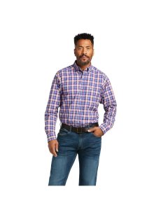 Pánské Kostýmové Košile Ariat Pro Series Aaron Classic Fit Hnědé | NTZEP-5304