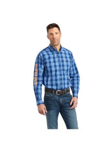 Pánské Kostýmové Košile Ariat Pro Series Team Marcos Classic Fit Blankyt | NUSJD-3824