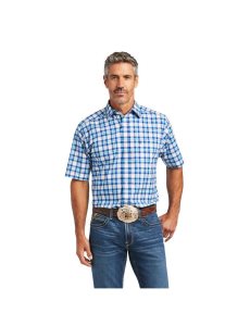 Pánské Kostýmové Košile Ariat Pro Series Isai Stretch Classic Fit Bílé | TMELI-3475