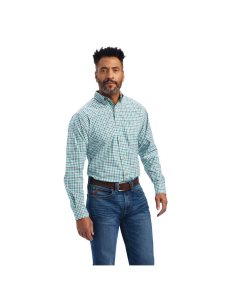 Pánské Kostýmové Košile Ariat Pro Series Brodie Stretch Fitted Bílé | VXFMQ-9827
