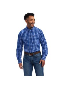 Pánské Kostýmové Košile Ariat Pro Series Boone Classic Fit Blankyt | YPTMJ-8943
