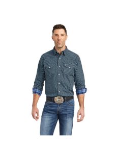 Pánské Kostýmové Košile Ariat Relentless Sensational Stretch Classic Fit Snap Černé | EUVCA-2578