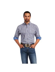 Pánské Kostýmové Košile Ariat Relentless Agility Stretch Classic Fit Blankyt | QZIEC-4615