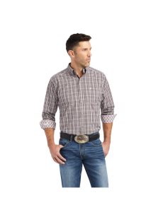 Pánské Kostýmové Košile Ariat Relentless Resolute Stretch Classic Fit Fialové | ZPEWU-1439