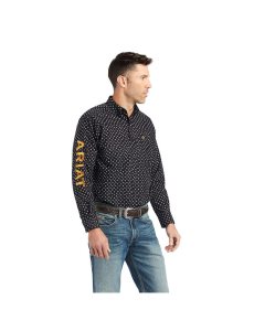 Pánské Kostýmové Košile Ariat Team Conor Classic Fit Černé | DFJLU-0953