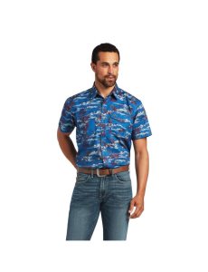 Pánské Kostýmové Košile Ariat VentTEK Western Fitted Viacfarebný | ZJPNM-9578
