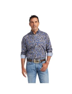 Pánské Kostýmové Košile Ariat Wrinkle Free Cormac Classic Fit Viacfarebný | BTJGY-6859