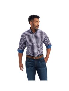 Pánské Kostýmové Košile Ariat Wrinkle Free Donny Fitted Bílé | CJGSV-8026