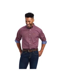 Pánské Kostýmové Košile Ariat Wrinkle Free Deklan Classic Fit Viacfarebný | EFKOU-4893