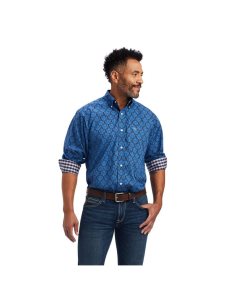 Pánské Kostýmové Košile Ariat Wrinkle Free Dax Classic Fit Viacfarebný | UPTMO-1673