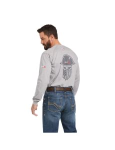Pánské Košile Ariat FR Air Full Cover Grafická Šedé | MZOIT-2381