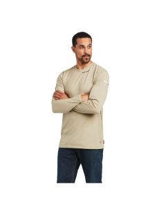 Pánské Košile Ariat FR Baselayer Hnědožlutý | LFPNS-1302